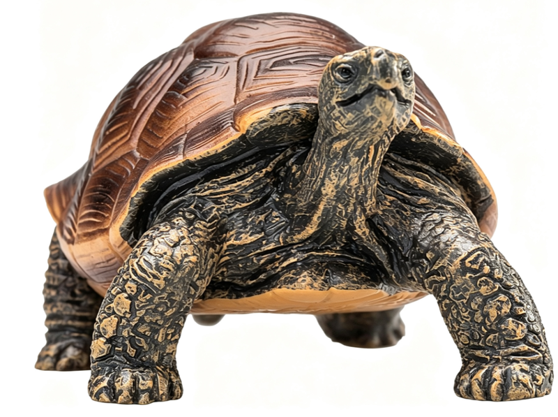 MOJO Giant Tortoise Animal Play Figure Toy for Kids - Realistic and Detailed Educational Toy for Imaginative Play and Nature Exploration