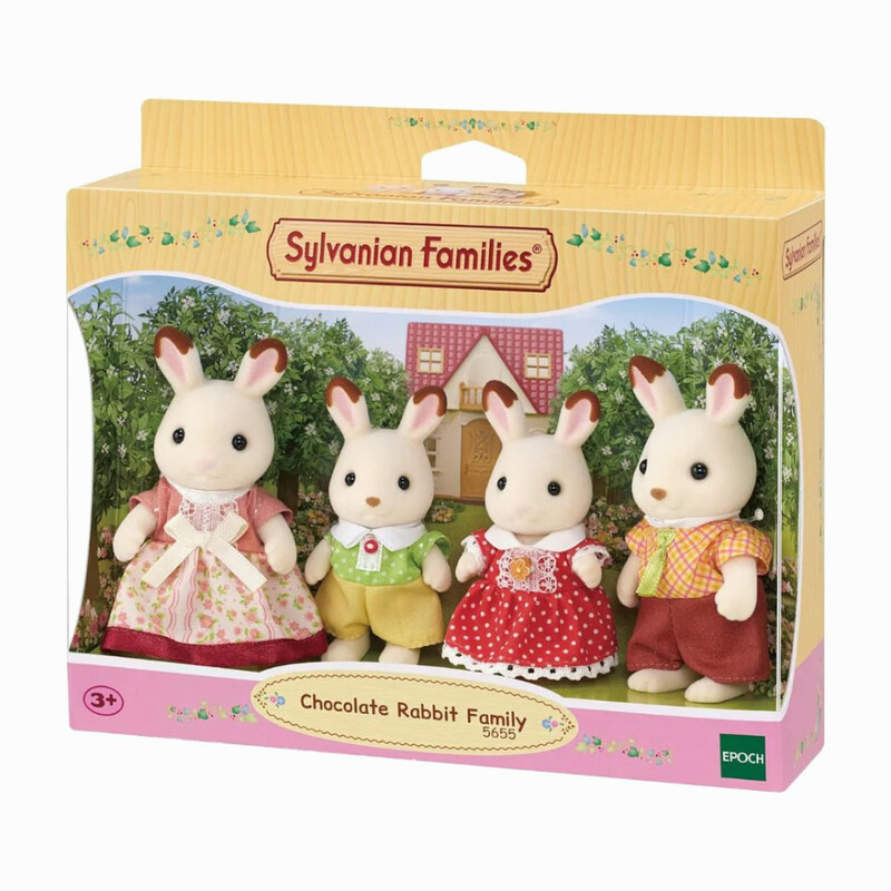 Sylvanian Families La famille Lapin Chocolat