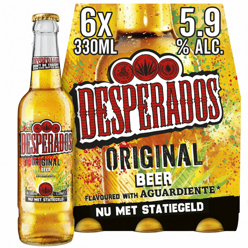 Desperados Original Bier - 6 x 330 ml