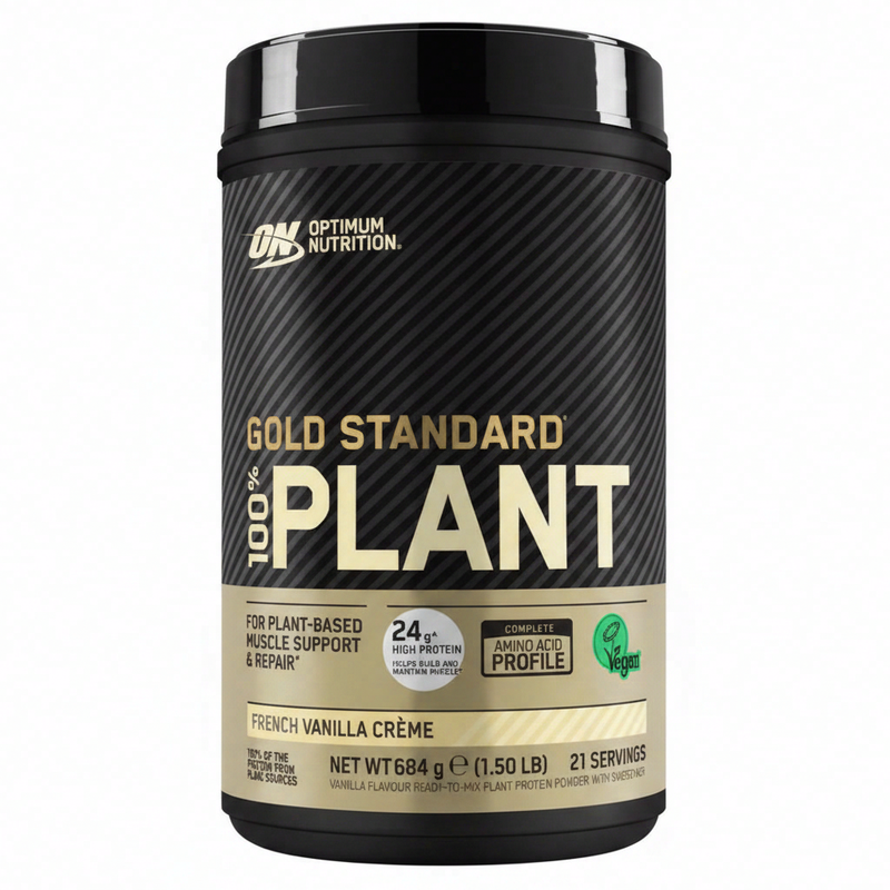 Optimum Nutrition Gold standard 100% plantaardig eiwit vanille 684 g (21 porties)