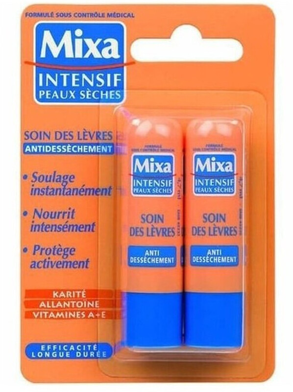 Stick À Lèvres Anti dessèchement Intensif Mixa Le Lot De 2 Sticks À Lèvres
