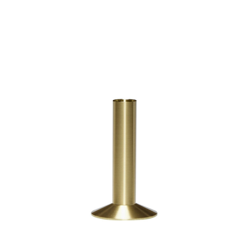 HÜBSCH Sleek Bougeoir en laiton