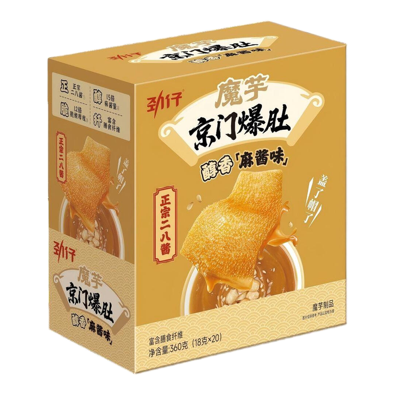 Jinzai Jingmen konjac originele sesamsmaak 360 g (20 x 18 g)