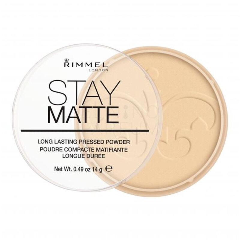 Rimmel Stay Matte Pressed Powder LYRAL 001 Transparent