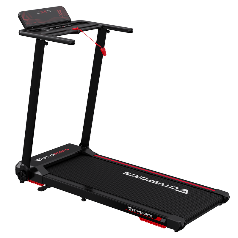 WP9 Folding Treadmill with Incline Black