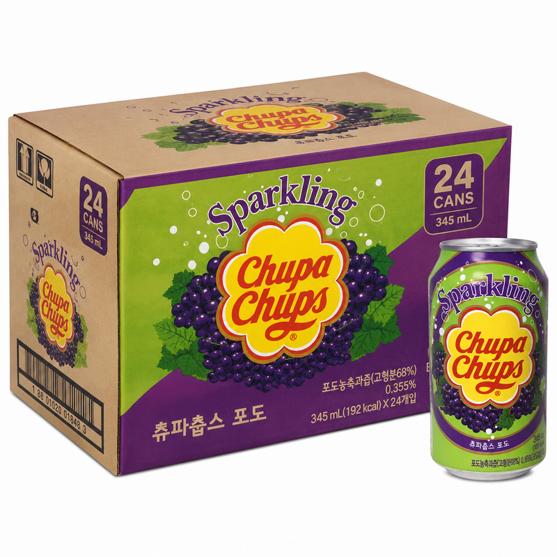 CHUPA CHUPS Druif 24 × 345 ml
