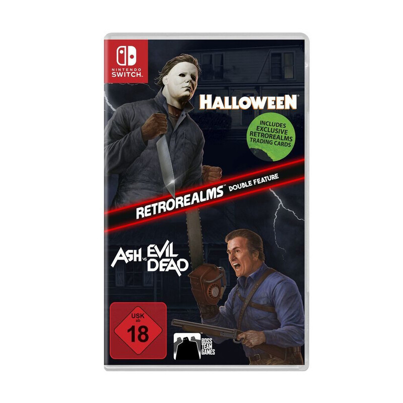Nintendo Switch Game - Halloween & Ash vs Evil Dead Retro Realms: Jetzt die ultimative Horror-Action erleben