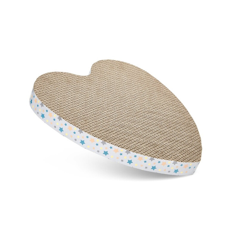 Little Petface Cardboard Heart Cat Scratcher