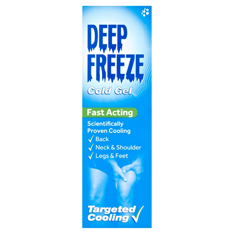 Deep Freeze Cold Therapy Gel Muscle Pain Relief - 100G