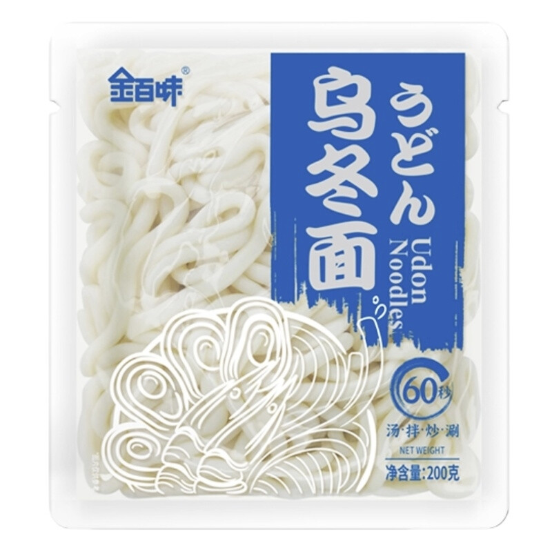 JINBAIWEI Udon-noedels 200 g