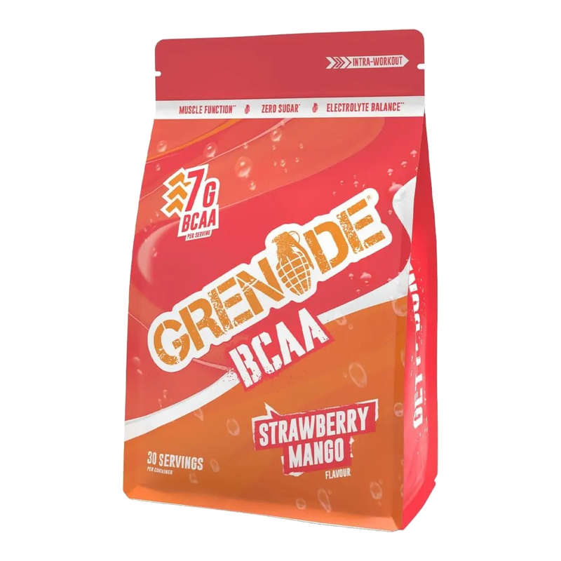 Grenade Bcaa Recovery Support Powder Strawberry & Mango Flavour - 390G