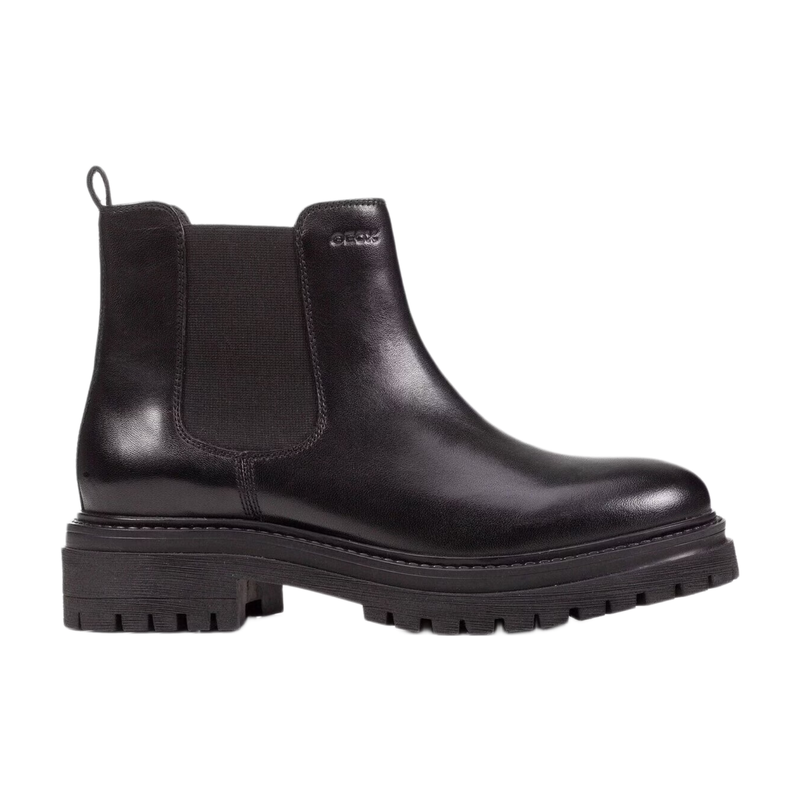 Geox Dames D Bleyze E Collectie - Glad Leren Zwart 38