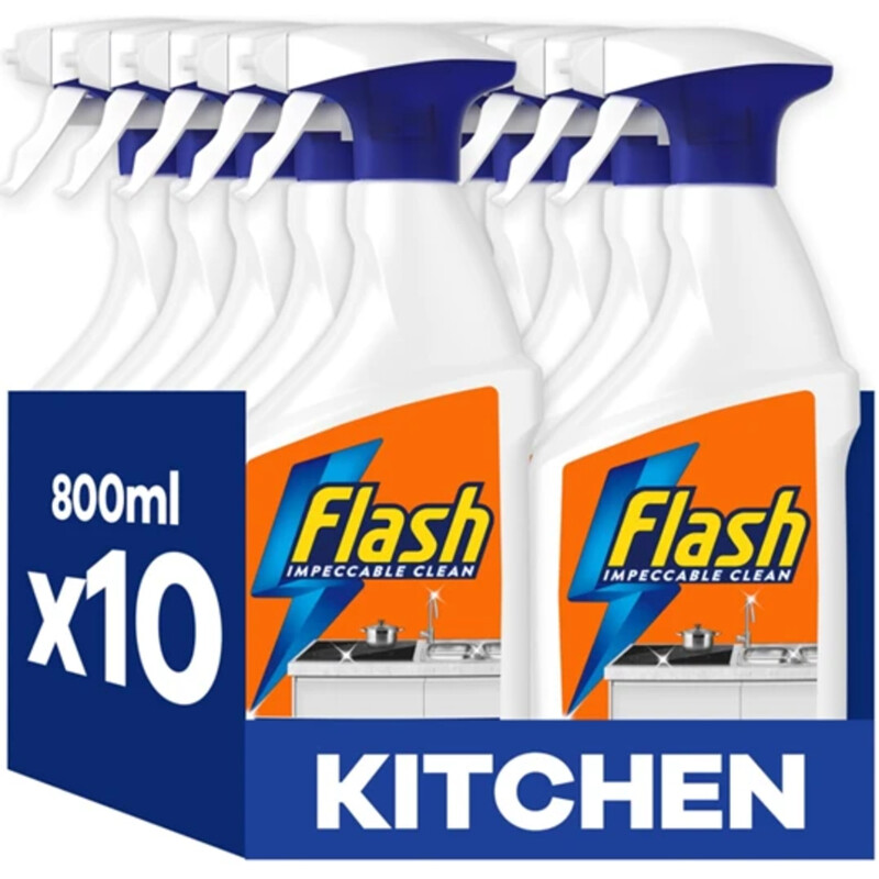Flash Spray Kitchen 800Ml (10X800ml)