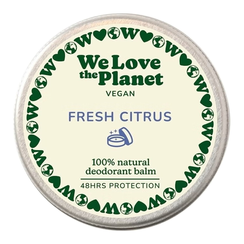 We Love The Planet Vegan Deodorant Balm 35 g frische Zitrusnoten