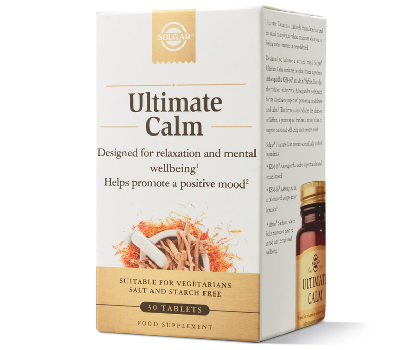 Solgar Ultimate Calm Relaxation & Stress Support - 30 Tablets