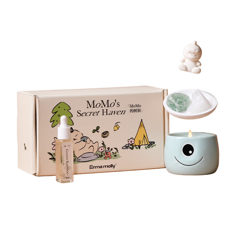 Emma Molly MoMo's boomhol groen bamboe