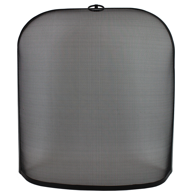 Cairngorn Spark Guard Fire Screen – Black