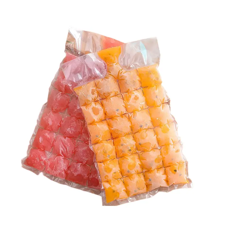 Ice Cube Bag Disposable Ice Packs - Pack of 50