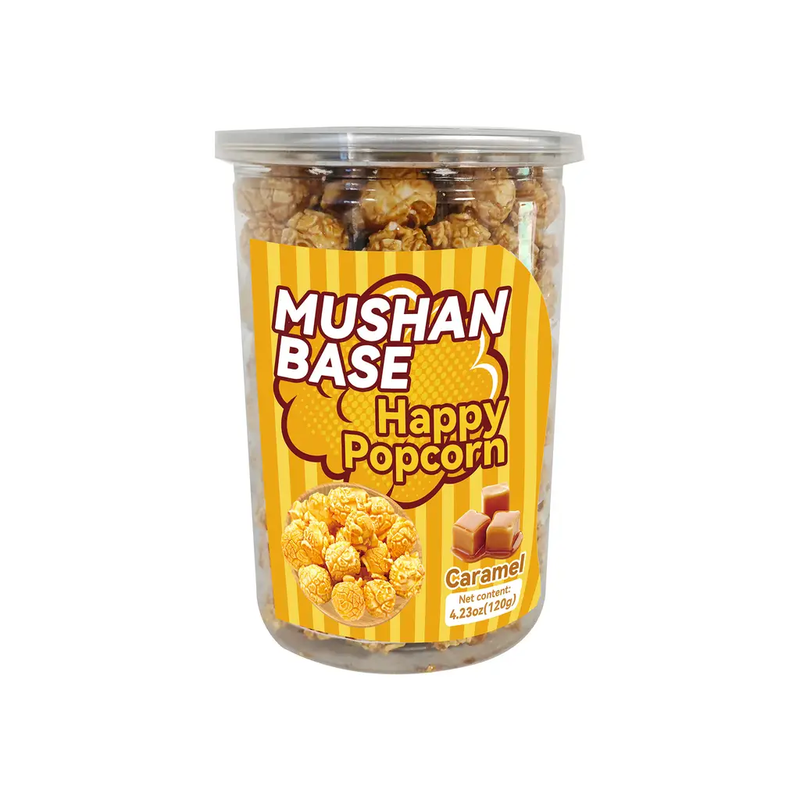 【Terug naar school】 MUSHAN BASE Karamel popcorn 120 g