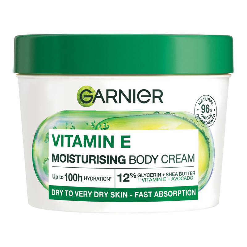 Garnier Vitamin E Moisturising Body Cream 380Ml