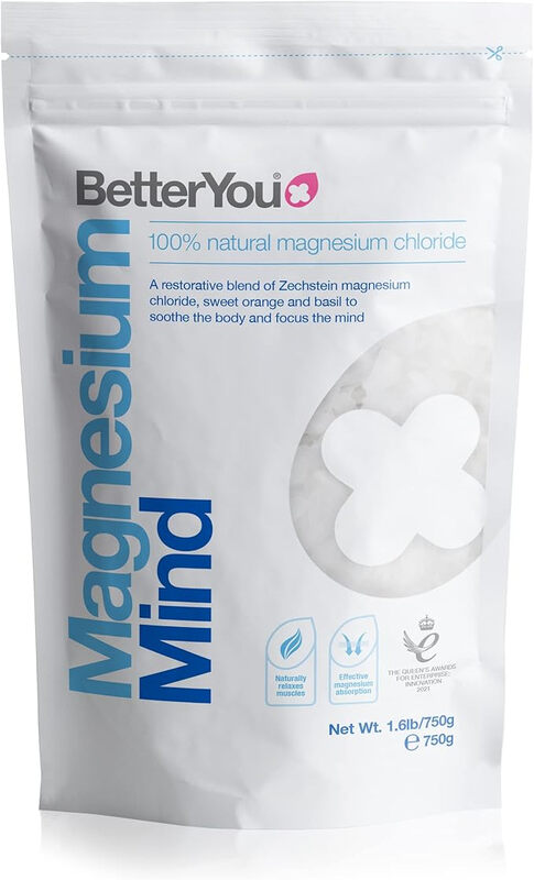 Magnesium Mind Flakes with Sweet Orange & Basil for Relaxation & Focus, Transdermal M