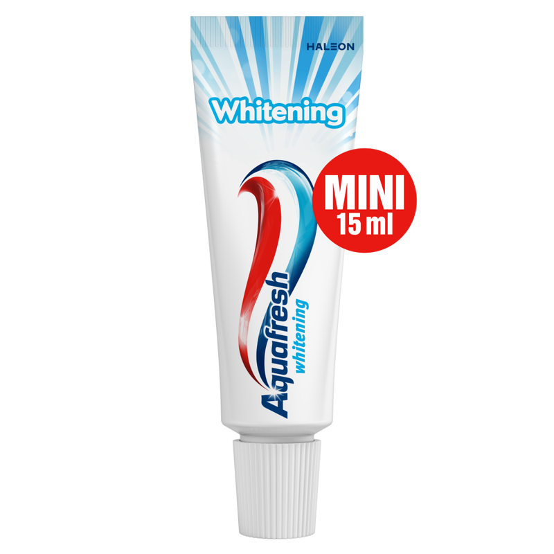 Aquafresh Whitening mini-tandpasta, 15ml