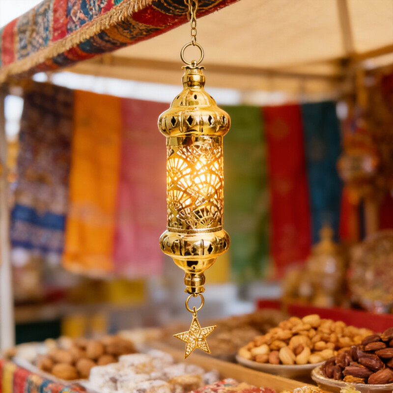 Ramadan Eid Lanterne Ramadan LED à Suspendre