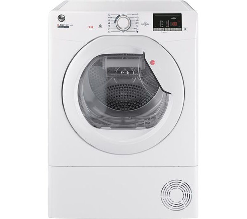 HOOVER H-Dry 300 HLE C9DE 9kg Condenser Tumble Dryer - White - B Rated