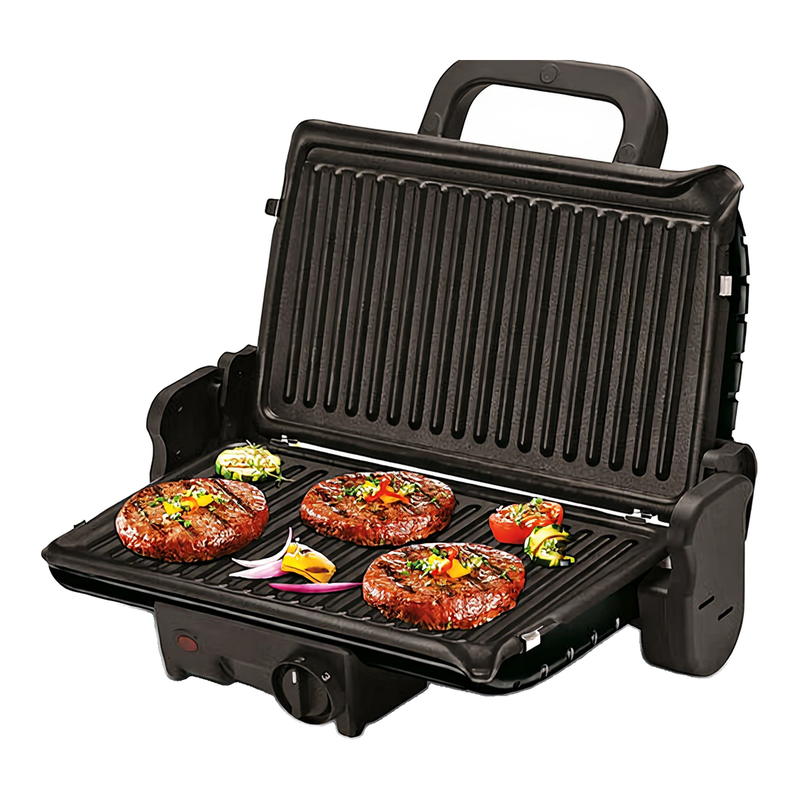 Tefal Minute Kontaktgrill, schwarz