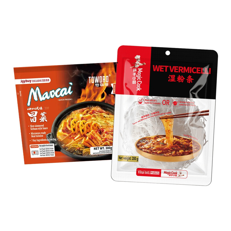 TOWORD Malatang 380 g + Haidilao natte glasnoedels 200 g