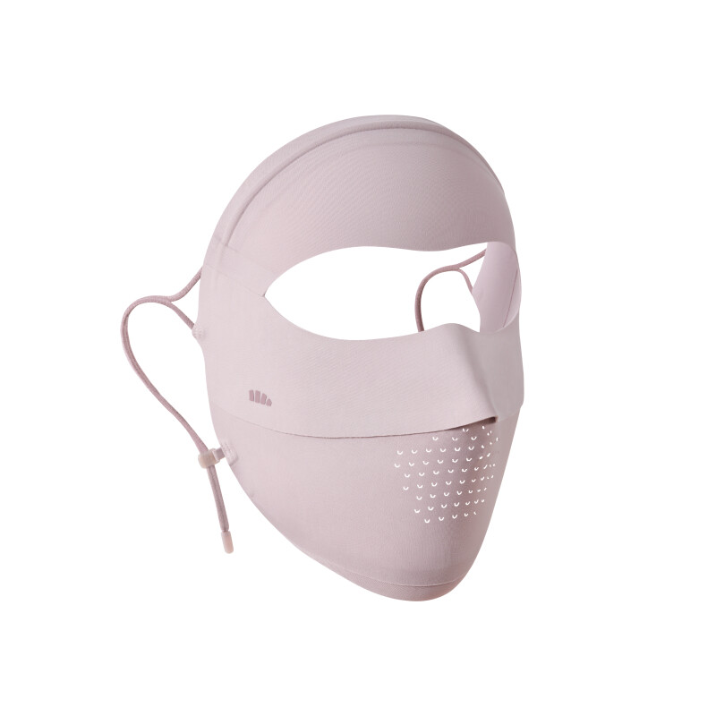 Beneunder Lightweight Seamless Sun Protection Face Mask Al01d - Grey Lotus Powder - F (One Size)