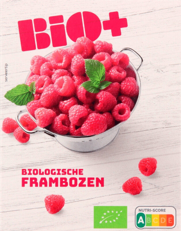 Bio+ Biologische Frambozen 250 g