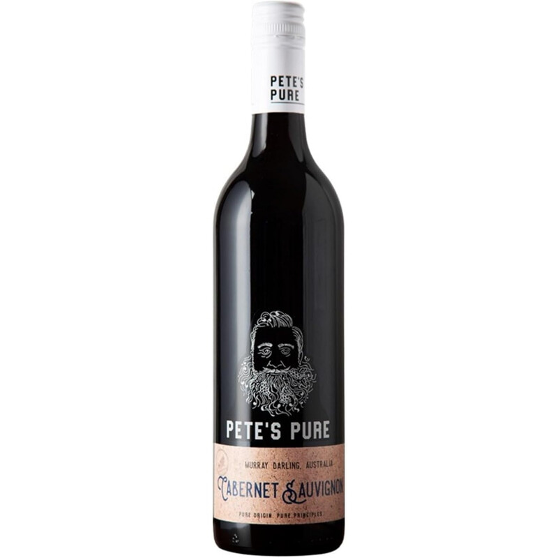 Petes Pure Shiraz 13% 750mL