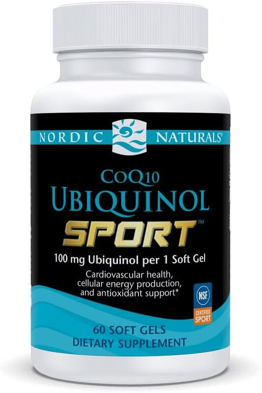 Nordic Naturals Ubiquinol Coq10 Sport Heart Support 100Mg Softgels - 60 Softgels