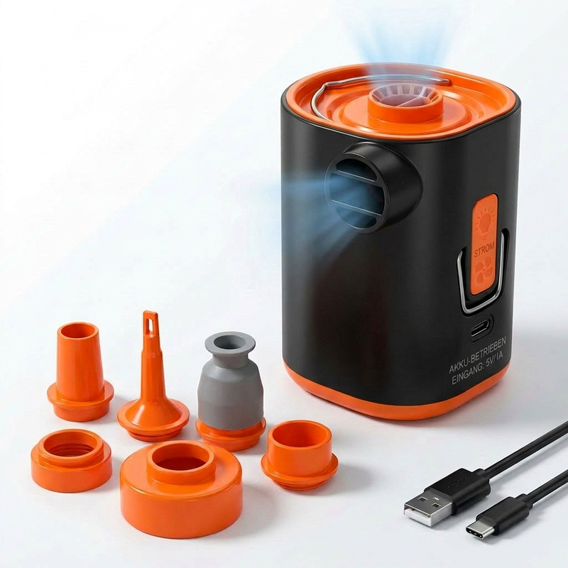 Porbi Mini Outdoor Luftpumpe 30W H5, Orange