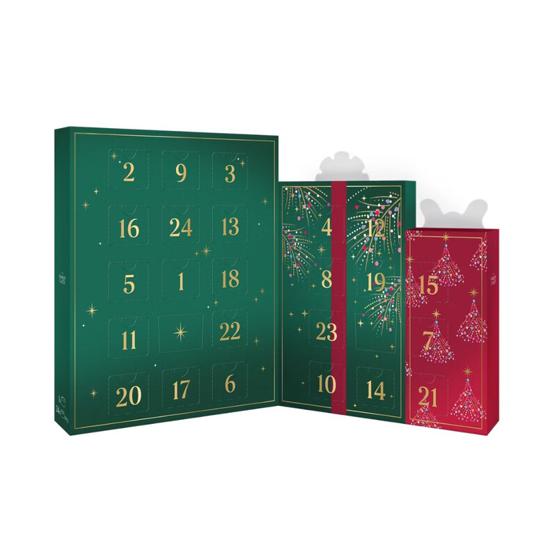 Yankee Candle Adventskalender mit 24 Teelichthaltern für ein gemütliches Aroma-Zuhause in der Weihnachtszeit