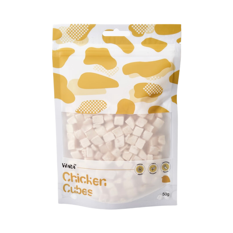 Freeze Dried Chicken Cubes 50g