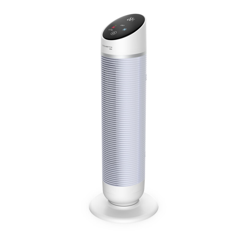 Rowenta Silent Comfort HQ8120 3-in-1 Turmventilator: Heizlüfter, Ventilator & Luftfilter mit Smart-Modus, Timer und Fernbedienung