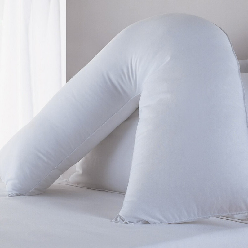 Essentials Pillow V-Shaped White