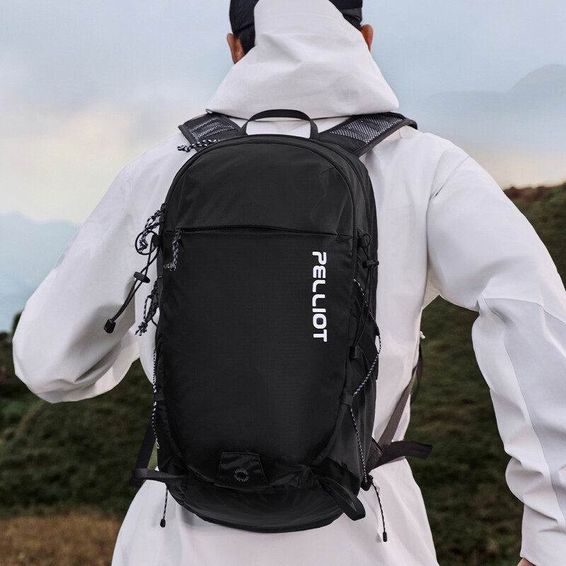 PELLIOT Outdoor Trekking Leichter Rucksack Reiserucksack Schwarz