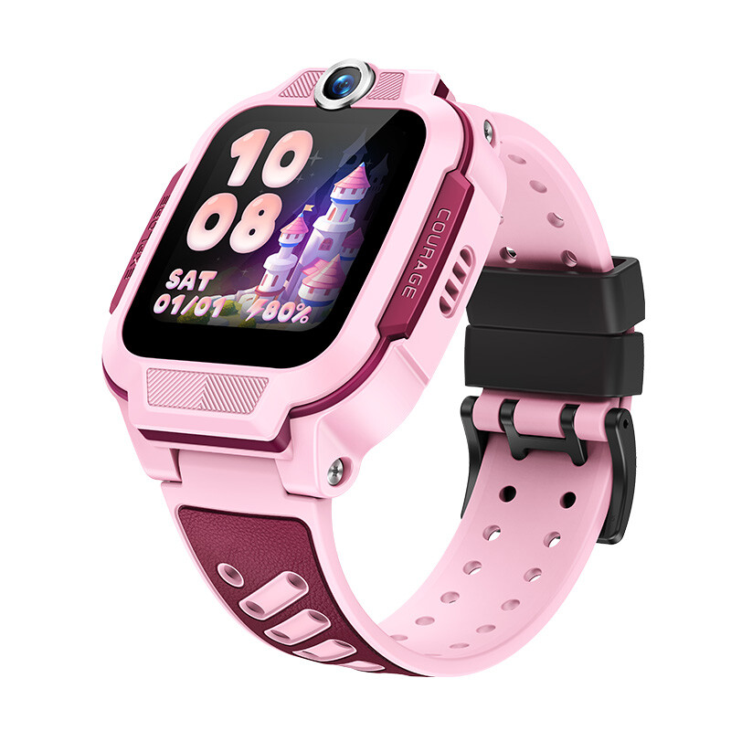 imoo Z3 4G Kids Smartwatch - 1.5" Large-Screen TFT Display, 8GB High-Capacity ROM Storage, Triple-GNSS Accurate Satellite Positioning (GPS+GLONASS+QZSS), VoLTE Crystal Clear Calls, 740mAh Extended Battery Life, Global 4G Band Connectivity (EU/Australia/Southeast Asia) for Outdoor Adventures & Worry-Free Cross-Border Travel ( Pink ) 1 Pack