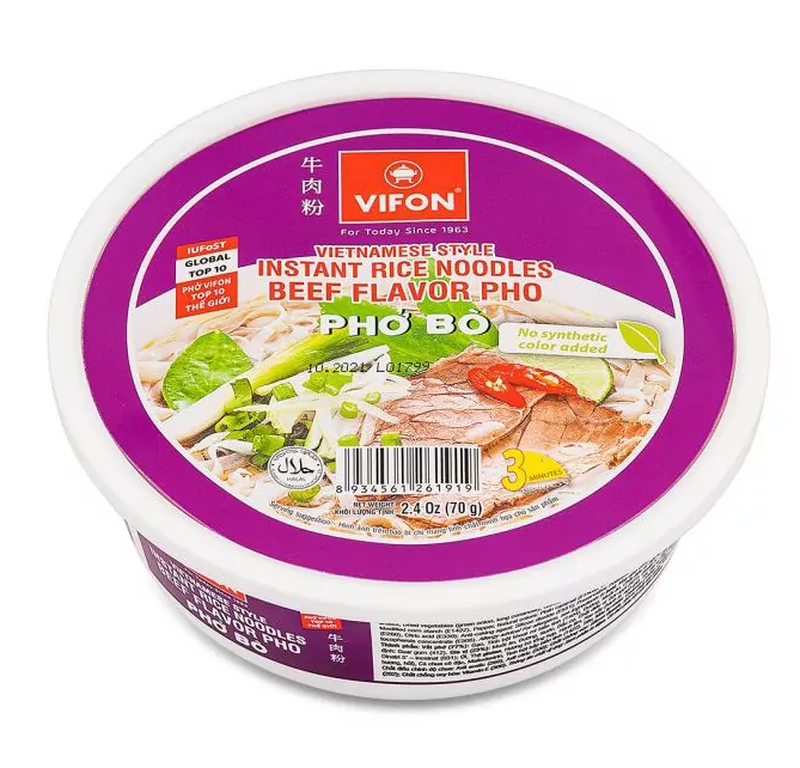 VIFON Instant rijstnoedels 70 g runder (Phở bát bò)