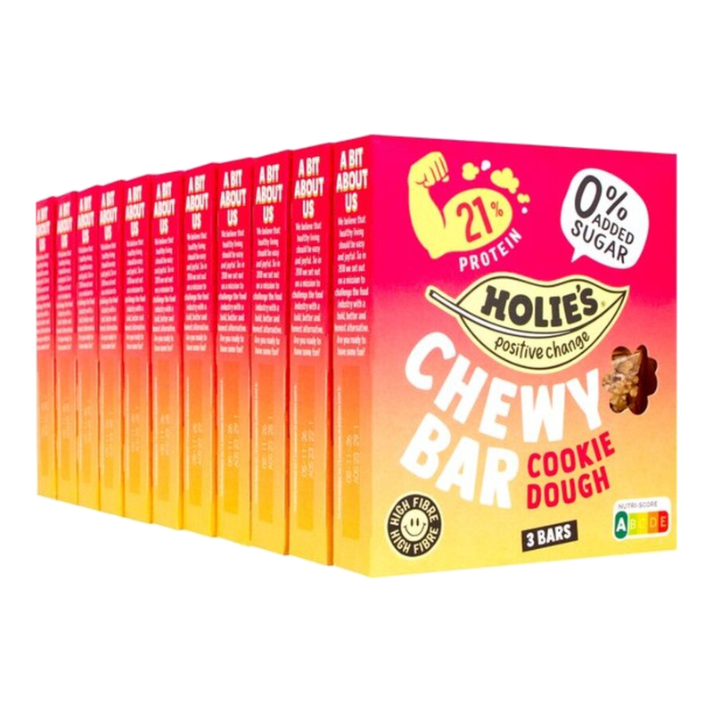Holie's kauwreep koekjesdeeg 11 verpakkingen x 3 repen