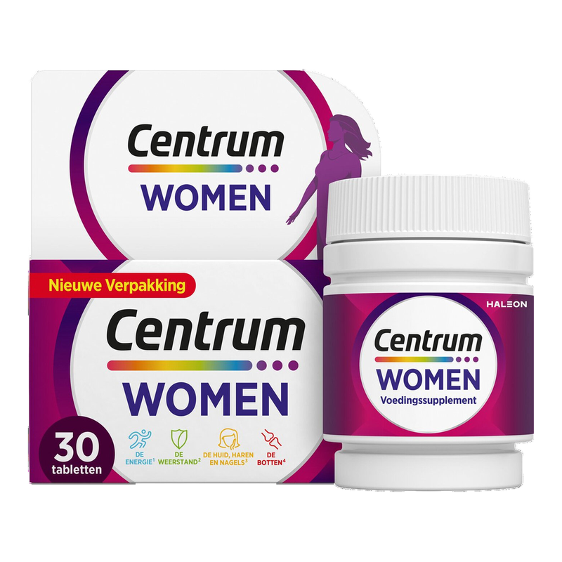 Centrum Women Multivitamine tabletten 30 stuks