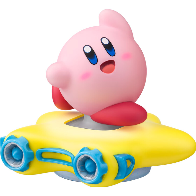 Nintendo Amiibo Figur Kirby & Warp Star, Kirby Air Riders Serie, NFC Sammelfigur, Interaktives Gaming-Zubehör kompatibel mit Nintendo Switch, Wii U, 3DS, New 3DS