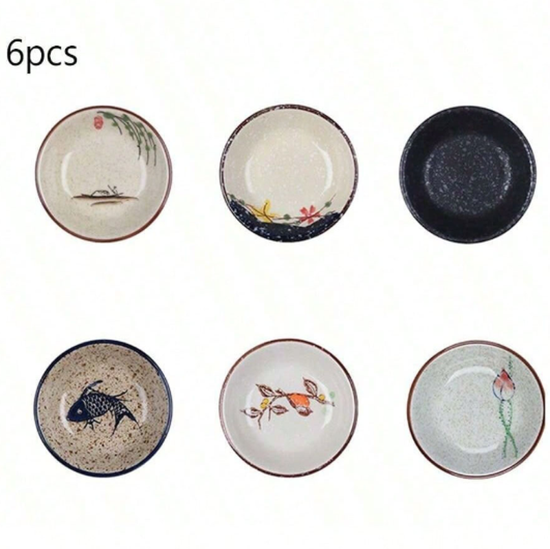 YumiPLUS Rond Dipping Set van 6 stuks