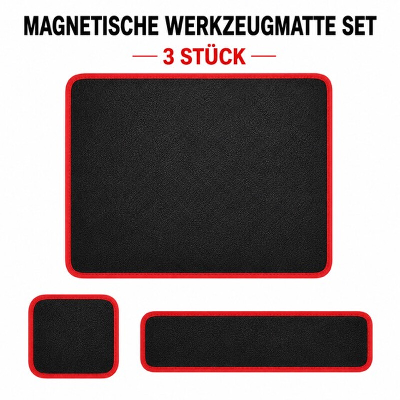 Magnetische Werkzeugmatte mit PVC-Schutzschicht: Flexibles Teilehalterpad für Werkstatt, Bau und Autoreparatur, ideal für Schrauben und …
