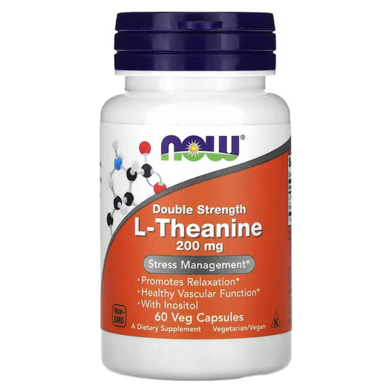 L Theanine Calm Focus 200 mg - 60 Vegan Capsules