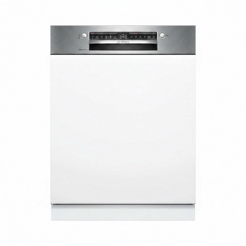Bosch SMI4EAS28E - Serie 4 - Inbouwvaatwasser - 60 cm - Geborsteld staal - Energielabel A - Home Connect