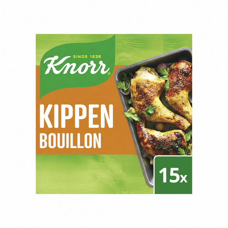 Knorr Kippenbouillonblokjes - 15 stuks, 150 g